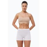 MALABADİ 108 İZ YAPMAYAN BAYAN BOXER BEYAZ XL