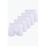 Malabadi 5M075 Beyaz 5'li Erkek Boxer