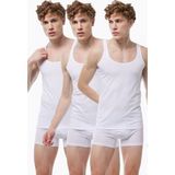 Malabadi Erkek 2 Adet Beyaz Ince Askılı Iz Yapmayan Modal Atlet 013 2M013 - 2XL