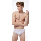 Malabadi Erkek 2 Li Paket Beyaz Modal Slip Külot 080 2M080 - 2XL