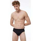 Malabadi Erkek 2 Li Paket Siyah Modal Slip Külot 080 2M080 - XL