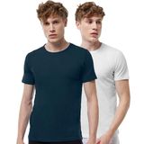Malabadi Erkek 2 li Yuvarlak Yaka Modal İnce Yaz Serinliği Tişört 2M084 (Füme-Taş, M)