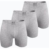 Malabadi Erkek 3 Lü Gri Premium Collection Modal Uzun Boxer 3M250 - XL