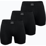Malabadi Erkek 3 Lü Siyah Premium Collection Modal Uzun Boxer 3M250 - 2XL