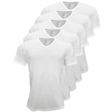 Malabadi Erkek 5 Li V Yaka Modal İnce Yaz Serinliği Tişört 5M085 (Taş Rengi, 2XL)