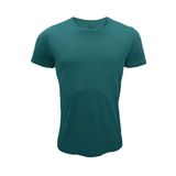 Malabadi Erkek Basic Yuvarlak Yaka İnce Modal T-Shirt 084 (as8, numeric_go, Yeşil, S)