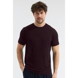 Malabadi Erkek Bisiklet Yaka Micro Modal Extra Yumuşak Rahat Kalıp Tişört 930 - Kahve - 2XL