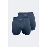 Malabadi Erkek Füme 2 Li Pamuk Elastan Uzun Boxer 2M073 - XL