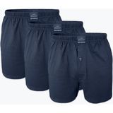 Malabadi Erkek Füme 3 Lü Geniş Kalıp Büyük Beden %100 Pamuk Battal Boxer 3M024 - 4XL