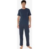 Malabadi Erkek Füme Bisiklet Yaka Micro Modal Extra Yumuşak Yazlık Pijama Takımı 6030