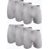 Malabadi Erkek Gri 6 Lı Premium Collection Modal Uzun Boxer 6M250