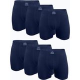 Malabadi Erkek Lacivert 6 Lı Premium Collection Modal Uzun Boxer 6M250