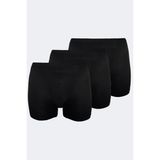 Malabadi Erkek Siyah 3 Lü Paket Micro Modal Boxer 909 - 3XL