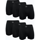 Malabadi Erkek Siyah 6 Lı Premium Collection Modal Uzun Boxer 6M250 - XL