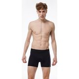 Malabadi Erkek Siyah Uzun Paça Pişik Önleyici Modal Boxer 018 - 3XL