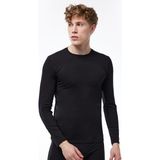 Malabadi Erkek Yuvarlak Yaka Uzun Kollu Modal Body 045 (Siyah, XL)