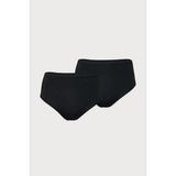 Malabadi Kadın 2'li Paket Siyah Yüksek Bel Modal Pamuklu Külot Slip – Esnek ve Nefes Alabilir 2M1921 - 2XL