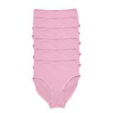 Malabadi Kadın 6 lı Paket Modal Yüksek Bel Slip Külot 1955 (Pembe, M)