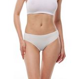Malabadi Kadın Ekru 2 Li Paket Modal Dar Kalıp Ara Bel Slip Külot 187 2M187 - 3XL