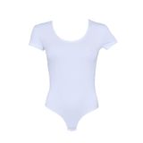 Malabadi Kadın Kısa Kol Açık Yaka Çıtçıtlı Modal Body 133 Beyaz/M