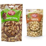 Malatya Pazarı Murat Palancı 90 gr Kabuklu Antep Fıstık + 180 gr Kavrulmuş Fındık İçi