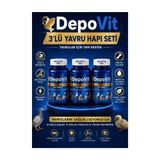 MALATYAYEM Depovit Sarımsaklı Yavru Hapı – 3 Kutu – 1500 Tablet