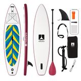 Maldivler Serisi Şişme Sup Board Bordo Stand Up Paddle Board 320*82*15 cm