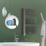 Male Elektrikli Havlupan 600X1190 Krom (Musa Termostat) 600W
