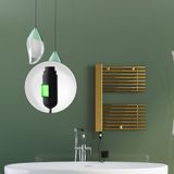 MALE Elektrikli Havlupan 600x800 Altın (OnOff Düğmeli) 300W