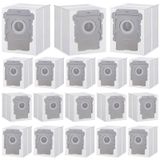 MalhSlix 18 Paket Vakum Torbaları iRobot Roomba i7 i7+i3 i3+i8 i8+j5+i5+i4 i4+i1+i6 i6+j5+j7 j7+s9 s9 Plus Çanta Otomatik Kir Bertaraf Torbaları ile Uyumlu