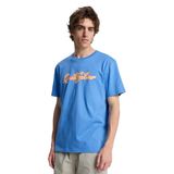 Malibu Erkek Mavi Outdoor T-Shirt EQYZT08326-BLC0