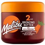 Malibu Güneş Koruyucu Bronzlaştırıcı Katı Yağ+Karoten Spf2 300ML