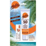 Malibu Güneş Koruyucu Yüz Losyonu SPF50 + Dudak Koruyucu & Nemlendirici SPF30