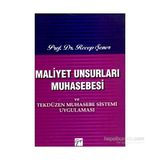 Maliyet Unsurları Muhasebesi ve Tekdüzen Muhasebe Sistemi Uygulaması - Recep Şener