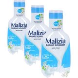 Malizia Duş Jeli Süt Kreması 1000 ml (3 Paketi) - 1 kg