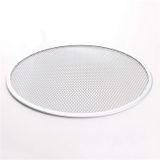 MallArt® Alüminyum Pizza Pişirme Teli 33 cm - Çıtır Tabanlı Profesyonel Pizza Tepsisi, Delikli Yuvarlak Fırın Teli, Lavaş ve Pide Pişirme Izgarası