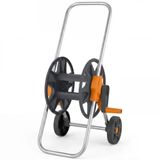 Mallart® Tekerlekli Bahçe Hortum Sarma Arabası - Mobil Hortum Makarası, Paslanmaya Dayanıklı Gövde, Kolay Taşınabilir Makaralı Hortum Taşı