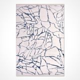 Mallory Beyaz Soyut Modern Geometrik Etnik Desenli Boho Makinada Yıkanabilir Hafif Hav Toz Vermez Leke Tutmaz Kaymaz Taban Dijital Makine Baskı Halı Oturma Odası Salon Yolluk Koridor Mutfak Halısı