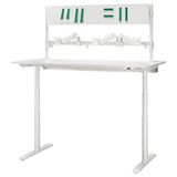 MALOMRADE beyaz-yeşil 180x80 cm oyuncu masası - 30585806 | IKEA 180x80 cm oyuncu masası