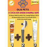 Malt ( Peynirli Tüy Yumağı Önleme), Gimcat Kitten Paste ( Yavru Kedi) Ve Kedi Tarağı