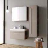 Malta 80 Cm Banyo Dolabı (Barok-Defne)