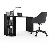 Malta Ofis / Çalışma Masası, Siyah Antrasit