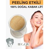 Malzek Doğal Kabak Lifi, Yüz Peelingi, Yüz ve Vücut Kesesi - Sarı
