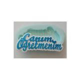 Malzeme Gross Canım Öğretmenim Yazılı Kokulu Taş Kalıbı