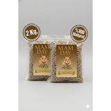 Mam Day Premium Proteinli Kemirgen Pelet Yemi Tavşan, Chinchilla, Ginepig, Hamster, Için Uygun 2 Kg.