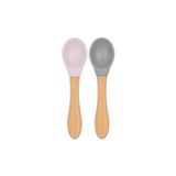 Mama Kaşığı 2'li - Misty Lilac / Powder Grey