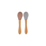 Mama Kaşığı Woody Brown Powder Grey