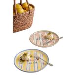 Mama Mia & La Dolce Vita Nordic 4'Lü Pasta Tabağı 22 Cm