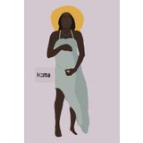 Mama: Pregnancy journal to help moms reflect, dream, and celebrate the unforgettable milestones of pregnancy.
