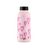 Mama Wata By 24Bottles Mamawata Hearts Paslanmaz Çelik Termos Matara 470 ml Sızdırmaz Yalıtımlı Suluk